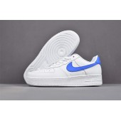 NIKE AIR FORCE 1 LOW UPSTEP WHITE BLUE AQ3774-993