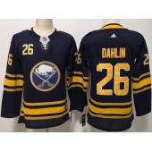 Buffalo Sabres #26 Rasmus Dahlin Navy Youth Adidas Jersey