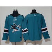 San Jose Sharks #Blank Teal Adidas NHL Men Jersey
