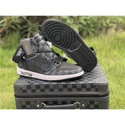 AIR JORDAN 1 OFF-LOUIS DEEP GREY