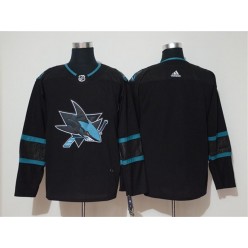 San Jose Sharks #Blank Black Adidas NHL Men Jersey