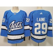 Winnipeg Jets #29 Patrik Laine Blue Alternate Adidas NHL Men Jersey