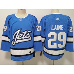Winnipeg Jets #29 Patrik Laine Blue Alternate Adidas NHL Men Jersey