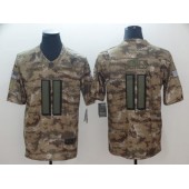 Atlanta Falcons #11 Julio Jones Camo Salute To Service Limited Nike NFL Men Jersey