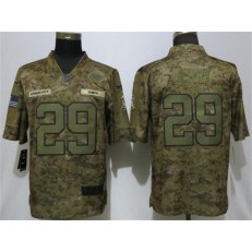 Kansas City Chiefs #29 Eric Berry Camo Salute To Service Limited Nike NFL Men Jersey