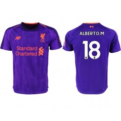 2018-19 Liverpool #18 ALBERTO.M Third Away Thailand Soccer Jersey