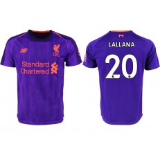 2018-19 Liverpool #20 LALLANA Third Away Thailand Soccer Jersey