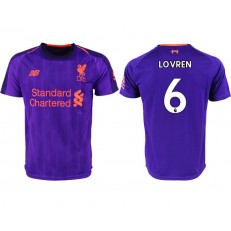 2018-19 Liverpool #6 LOVREN Third Away Thailand Soccer Jersey