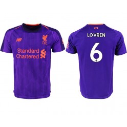 2018-19 Liverpool #6 LOVREN Third Away Thailand Soccer Jersey