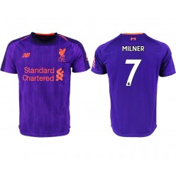 2018-19 Liverpool #7 MILNER Third Away Thailand Soccer Jersey