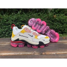 NIKE AIR VAPORMAX x BALENCIAGA TRIPLE S WHITE YELLOW PINK