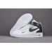 NIKE AIR FORCE 1 MID WHITE BLACK AJ7747-100