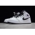 AIR JORDAN 1 MID GS WHITE BLACK FUCHSIA BLAST 555112-138