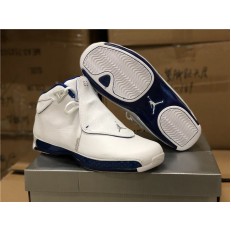 AIR JORDAN 18 RETRO WHITE SPORT ROYAL AA2494-106