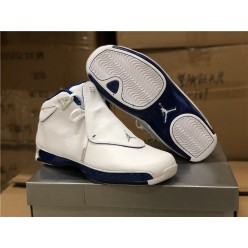 AIR JORDAN 18 RETRO WHITE SPORT ROYAL AA2494-106