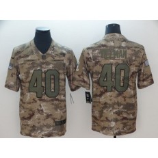 Arizona Cardinals #40 Pat Tillman Camo Salute To Service Limited Nike NFL Men Jersey
