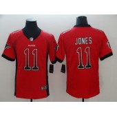 Atlanta Falcons #11 Julio Jones Red Drift Fashion Limited Nike NFL Men Jersey