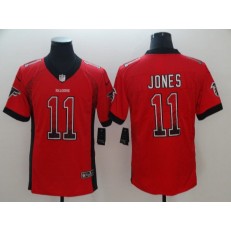 Atlanta Falcons #11 Julio Jones Red Drift Fashion Limited Nike NFL Men Jersey