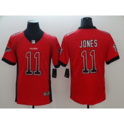 Atlanta Falcons #11 Julio Jones Red Drift Fashion Limited Nike NFL Men Jersey