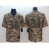 Chicago Bears #34 Walter Payton Camo Salute To Service Limited Nike NFL Men Jersey