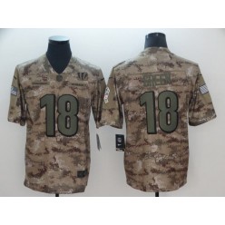 Cincinnati Bengals #18 A.J. Green Camo Salute To Service Limited Nike NFL Men Jersey