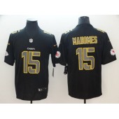 Kansas City Chiefs #15 Patrick Mahomes Black Impact Rush Limited Nike NFL Men Jersey