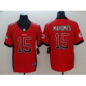 Kansas City Chiefs #15 Patrick Mahomes Red Drift Fashion Limited Nike NFL Men Jersey