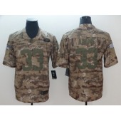 New York Jets #33 Jamal Adams Camo Salute To Service Limited Nike NFL Men Jersey
