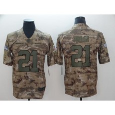 Washington Redskins #21 Sean Taylor Camo Salute To Service Limited Nike NFL Men Jersey