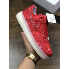 CLOT x NIKE AIR FORCE 1 LOW PRM RED AO9286-600