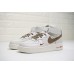 NIKE AIR FORCE 1 HI CREAM BROWN RED 808788-995