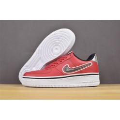 NIKE AIR FORCE 1 LOW 07 LV8 SPORT RED WHITE BLACK AJ7748-600