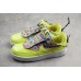 NIKE AIR FORCE 1 LOW WHITE FLUORESCENT GREEN QD1801-888