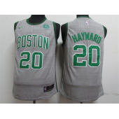 Boston Celtics #20 Gordon Hayward Gray City Edition Nike Swingman Jersey
