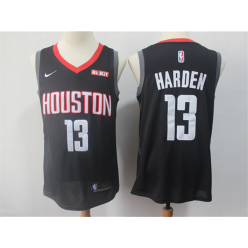 Houston Rockets #13 James Harden Black Nike Swingman Jersey
