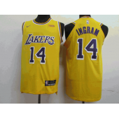Los Angeles Lakers #14 Brandon Ingram Gold 2018-19 Nike Authentic Jersey