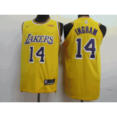 Los Angeles Lakers #14 Brandon Ingram Gold 2018-19 Nike Authentic Jersey