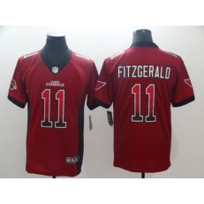 Arizona Cardinals #11 Larry Fitzgerald Red Drift Fashion Limited Nike NFL Men Jersey