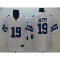 Dallas Cowboys #19 Amari Cooper White New Vapor Untouchable Limited Nike NFL Men Jersey