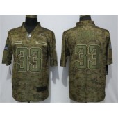 Los Angeles Chargers #33 Derwin James Camo Salute To Service Limited Nike NFL Men Jersey