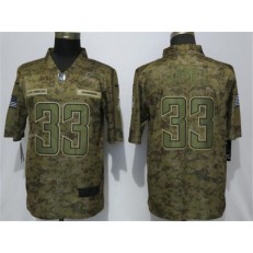 Los Angeles Chargers #33 Derwin James Camo Salute To Service Limited Nike NFL Men Jersey