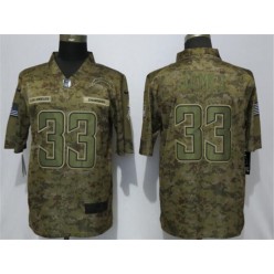 Los Angeles Chargers #33 Derwin James Camo Salute To Service Limited Nike NFL Men Jersey