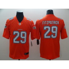 Miami Dolphins #29 Minkah Fitzpatrick Orange Vapor Untouchable Limited Nike NFL Men Jersey