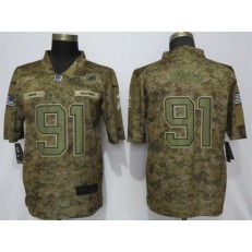 Miami Dolphins #91 Cameron Wake Camo Slaute To Service Limited Nike NFL Men Jersey