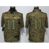Washington Redskins #11 Alex Smith Camo Salute To Service Limited Nike NFL Men Jersey