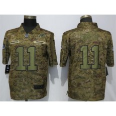 Washington Redskins #11 Alex Smith Camo Salute To Service Limited Nike NFL Men Jersey