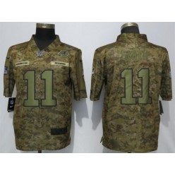 Washington Redskins #11 Alex Smith Camo Salute To Service Limited Nike NFL Men Jersey