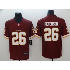 Washington Redskins #26 Adrian Peterson Red Vapor Untouchable Limited Nike NFL Men Jersey
