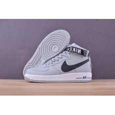 NIKE AIR FORCE 1 HI NBA PACK GREY BLACK 315121-044