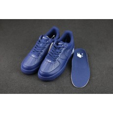 NIKE AIR FORCE 1 LOW 07 LTHR NAVY BLUE AJ7280-402